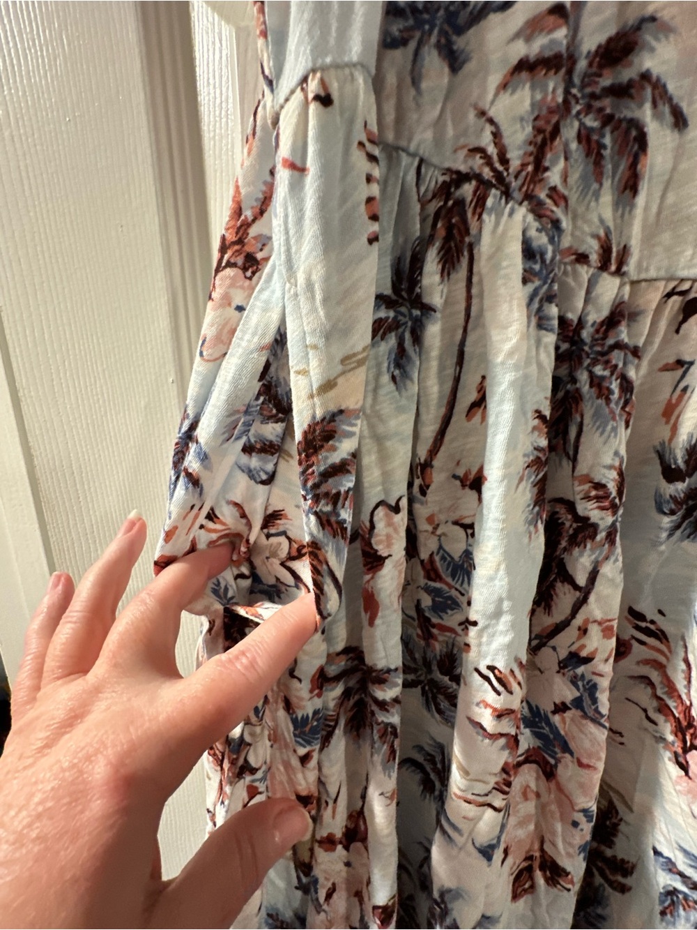 Torrid NWT mini swim cover up. Tie straps. - Picture 7 of 12